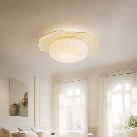 Lotus leaf ceiling light