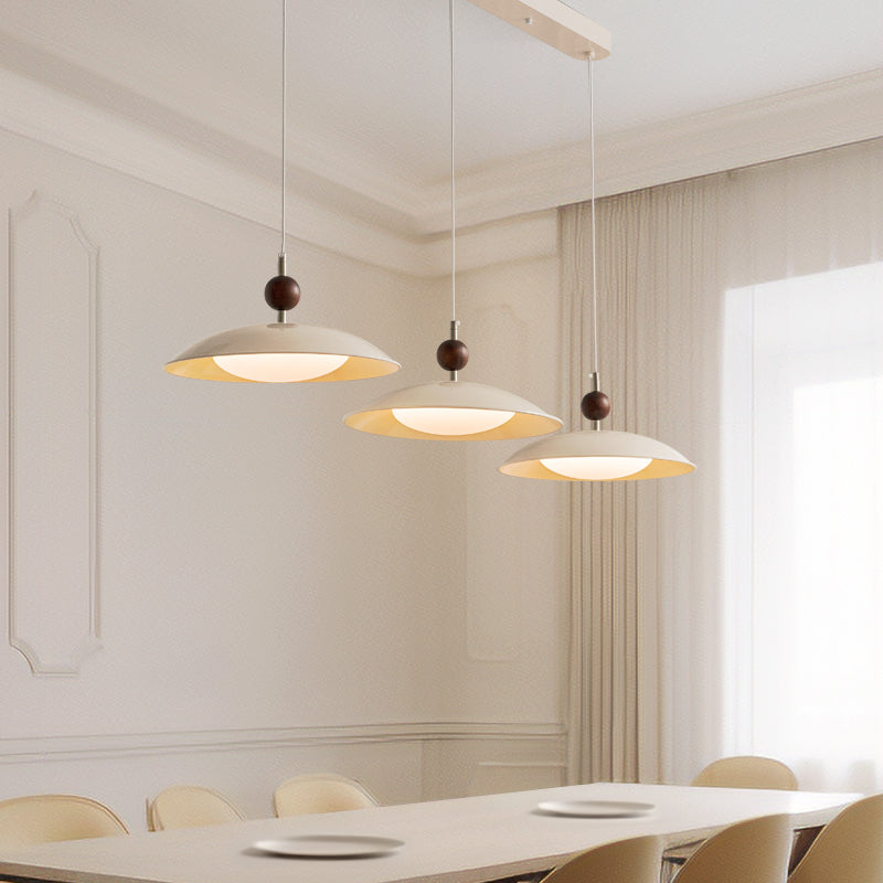 Three-head dining chandelier