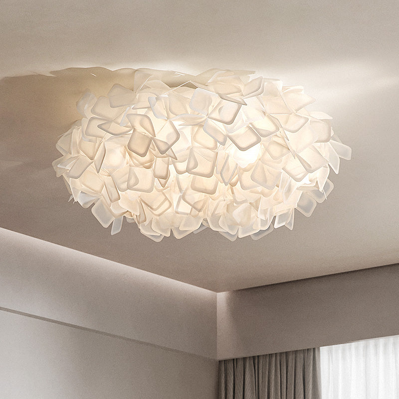 Modern floral ceiling light fixture