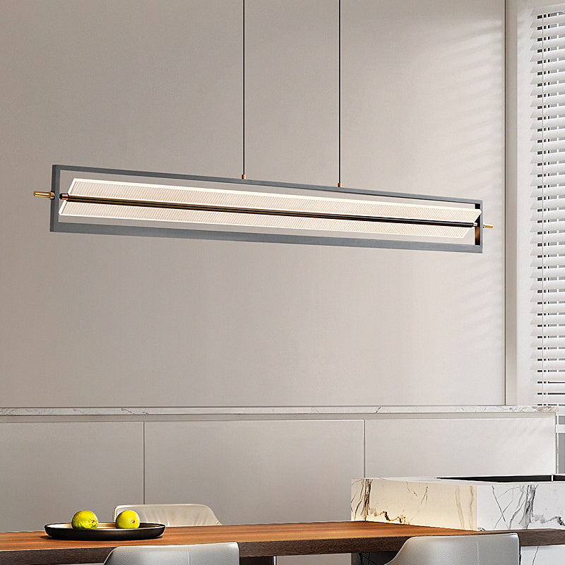 Modern dining pendant light