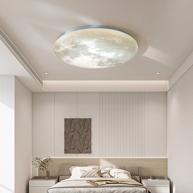 Moon and Earth Modern LED Ceiling Light no.9645