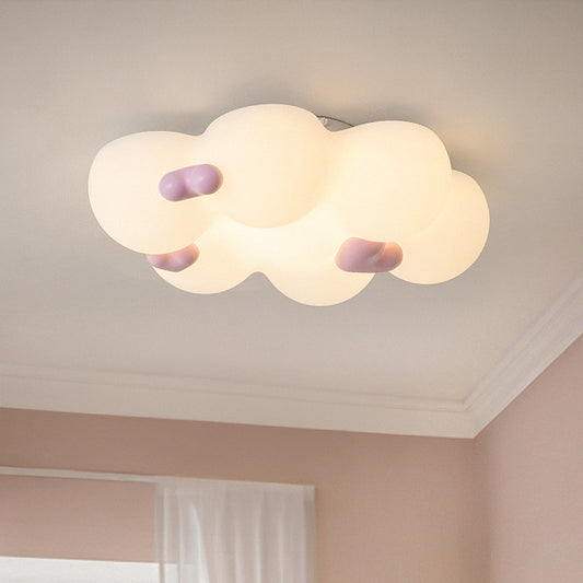 Cartoon White Cloud-Shape LED Ceiling Light no.9975