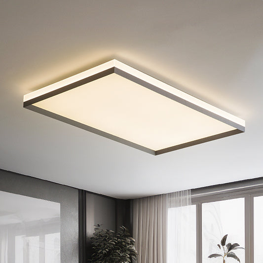 Black and White Modern 38 1/2" Wide LED Ceiling Light no.9899