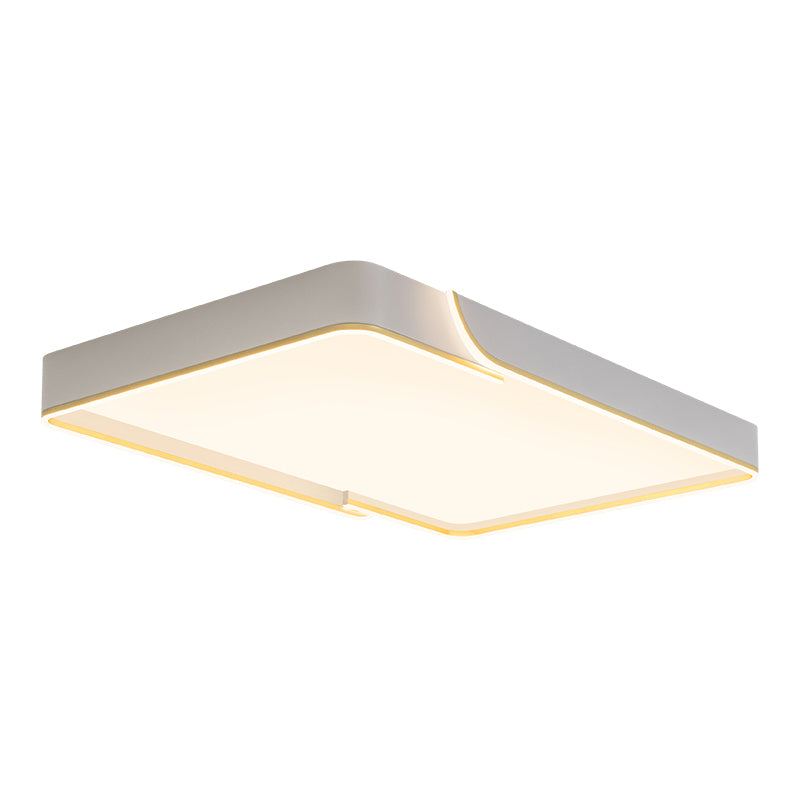 Modern Aluminum Grey LED Ceiling Light no.9679