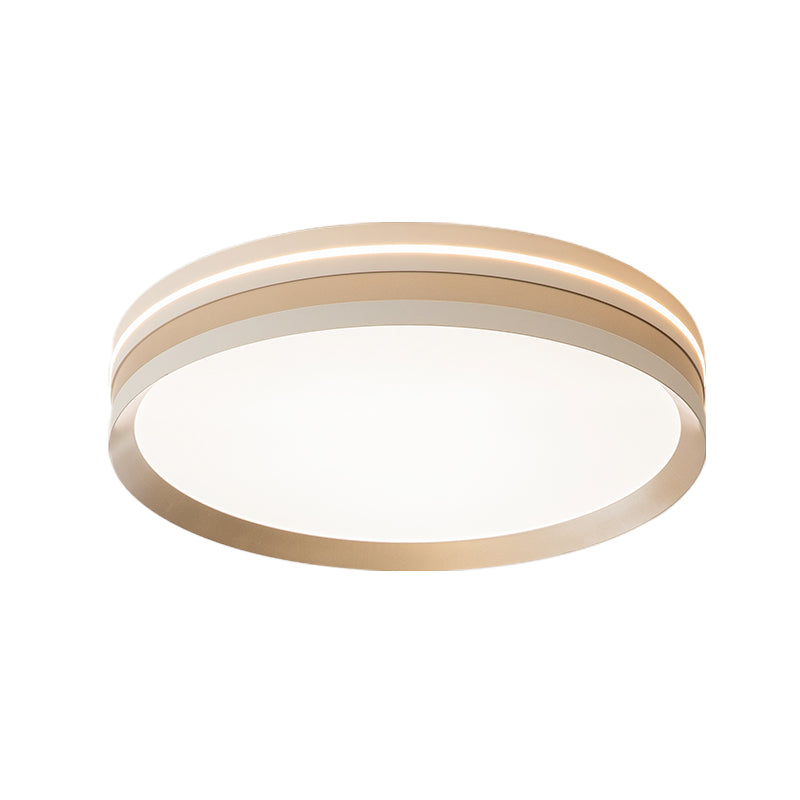 Soft Gold Modern 15 3/4" Wide Round LED Ceiling Light no.9780