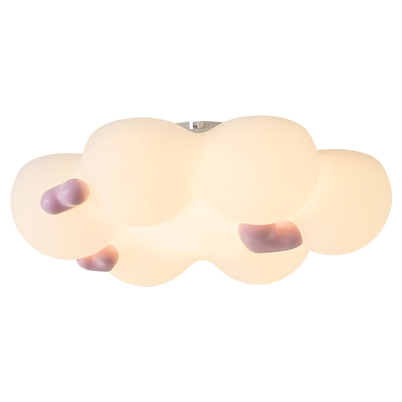 Cartoon White Cloud-Shape LED Ceiling Light no.9975