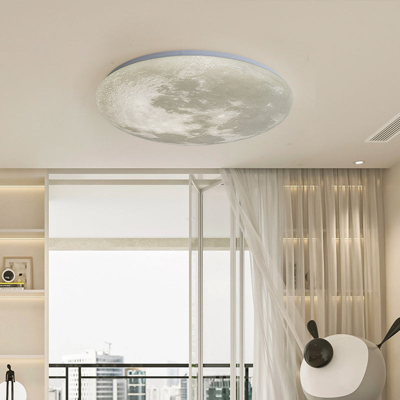 Moon and Earth Modern LED Ceiling Light no.9645