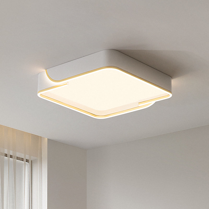 Modern Aluminum Grey LED Ceiling Light no.9679