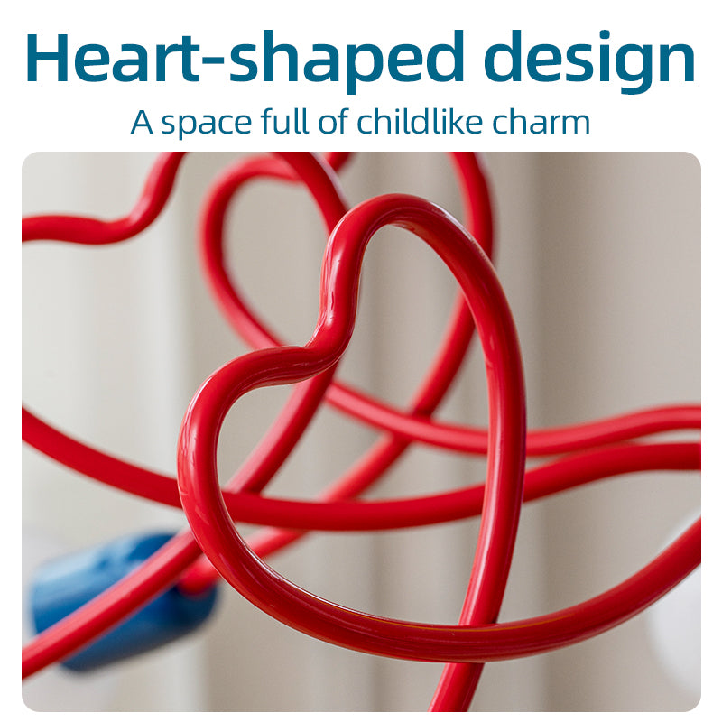 Heart-shaped cartoon chandelier