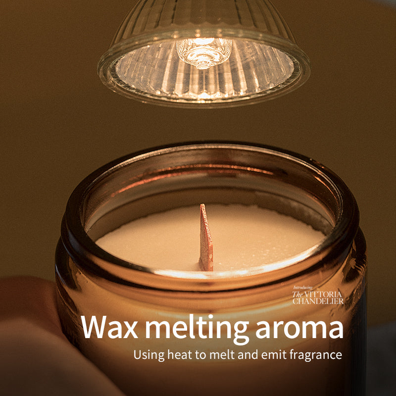 Aromatic wax melting lamp