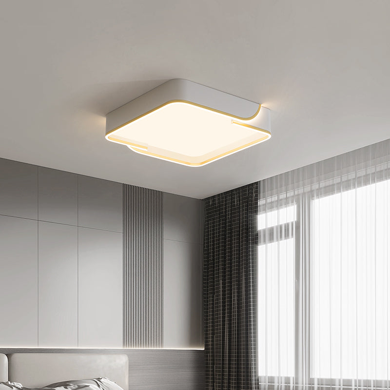 Modern Aluminum Grey LED Ceiling Light no.9679