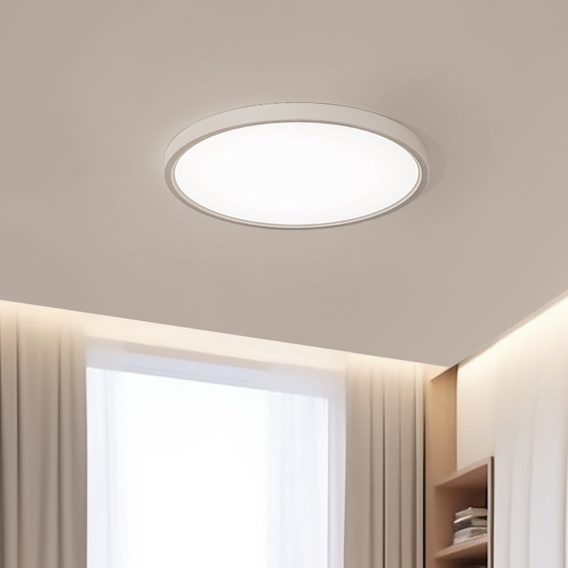 Modern 16" Round White LED Ceiling Light no.9510