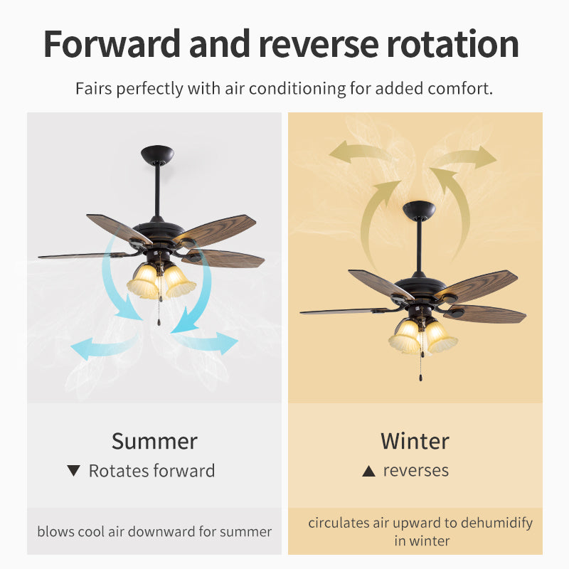 Forward and reverse rotation