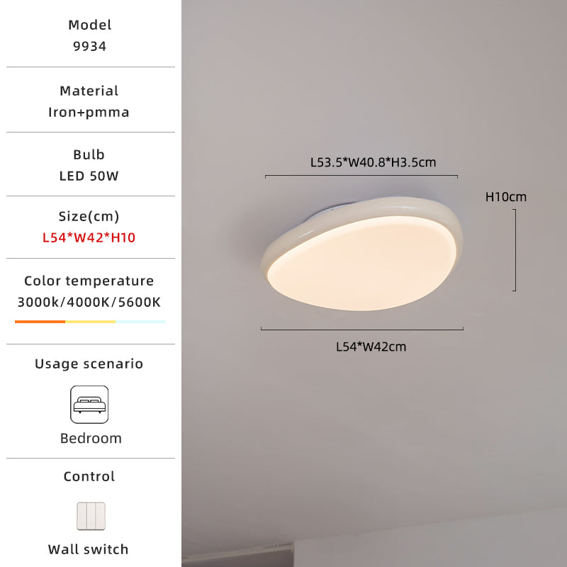 Pebble single head ceiling light