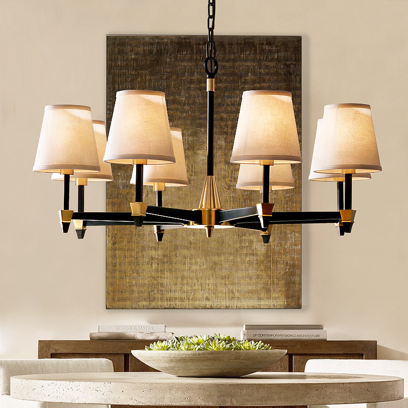 New American-style chandelier