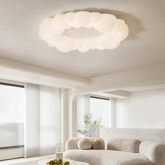 Cream White Cloud Shape LED Ceiling Light no.9434