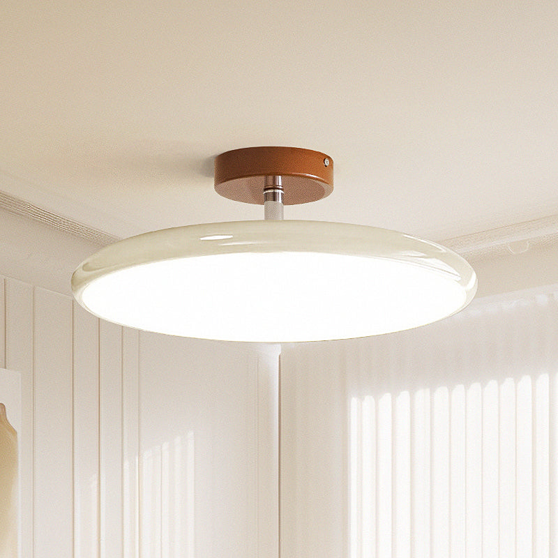 Cream minimalist ceiling light