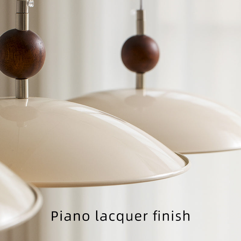 Three-head piano lacquer chandelier