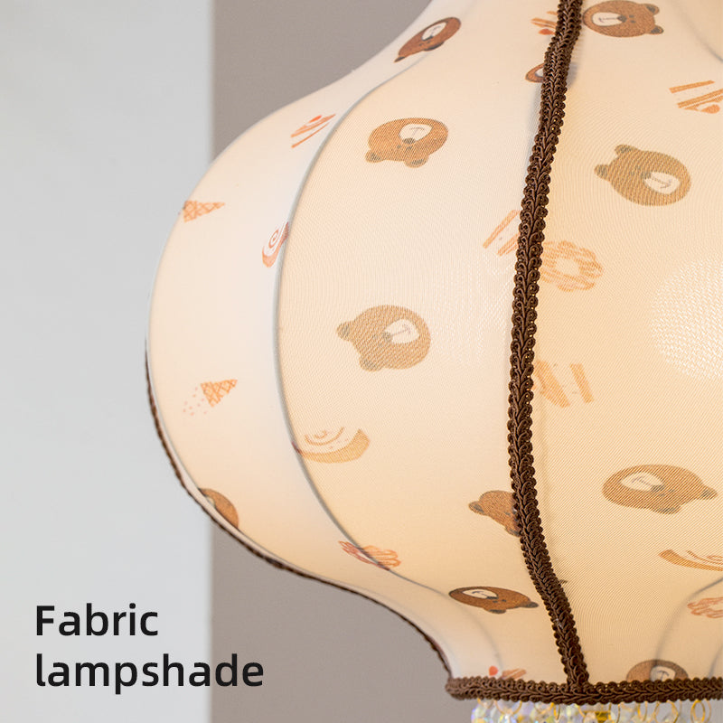 French fabric lampshade, classic elegance