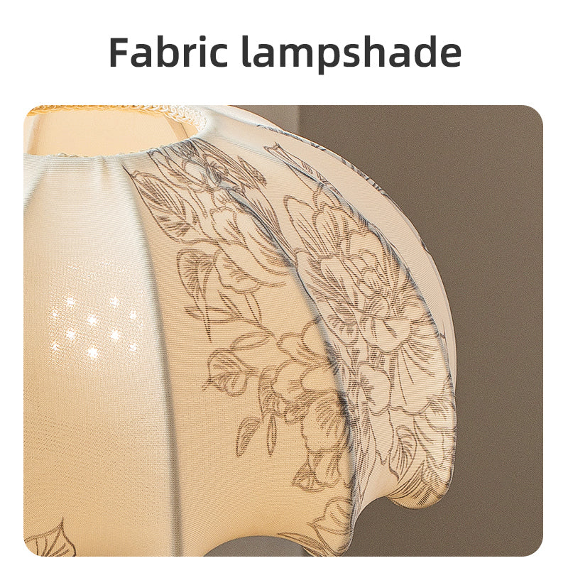 Fabric lampshade