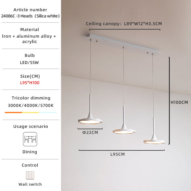 Modern minimalist restaurant size