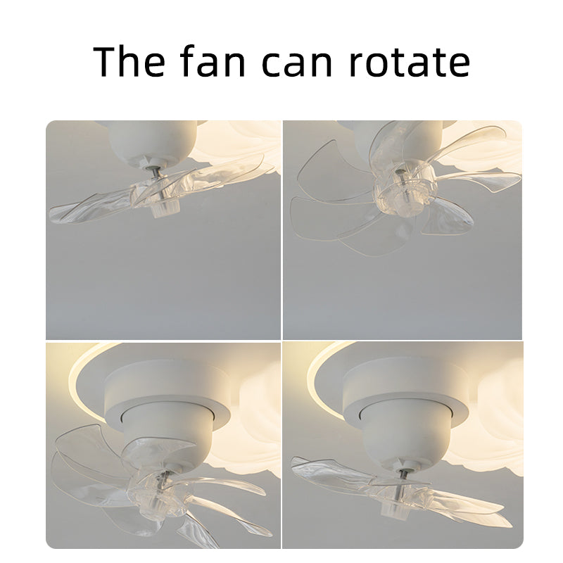 Modern Flower LED Ceiling Fan With Remote no.9670