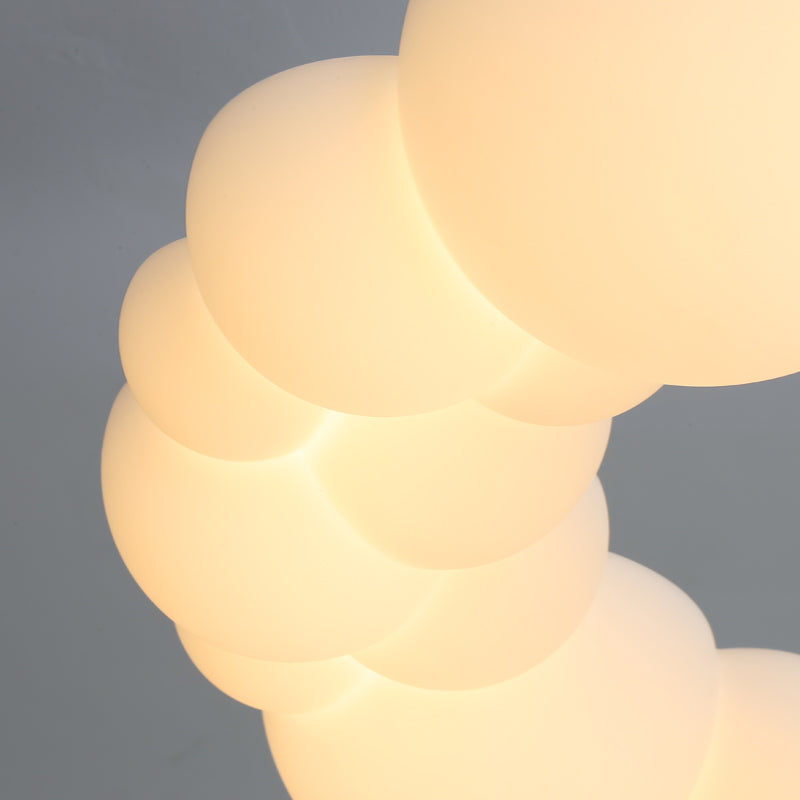 Cream White Cloud Shape LED Ceiling Light no.9434