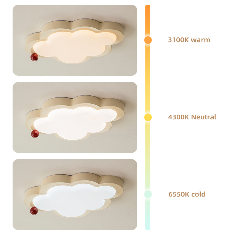 Tri-color dimmable cloud light