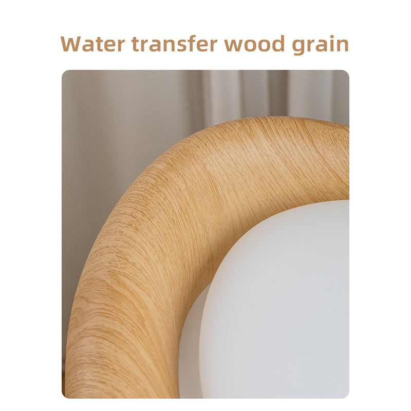 Water transfer wood grain detail