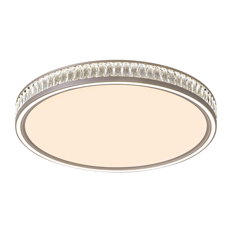 Champagne Crystal Round LED Ceiling Light no.24031