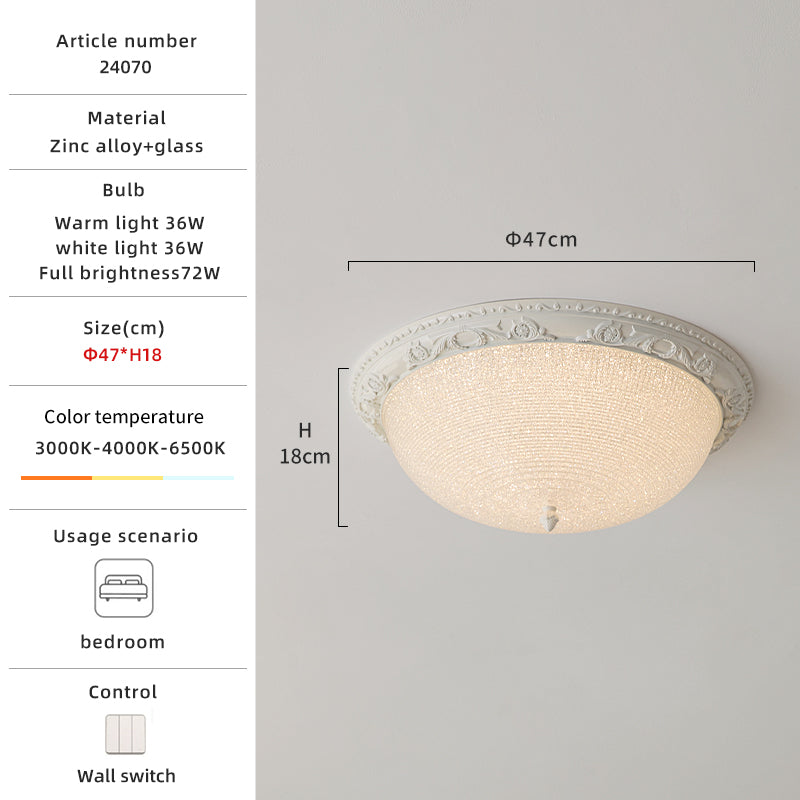 47cm French style ceiling light