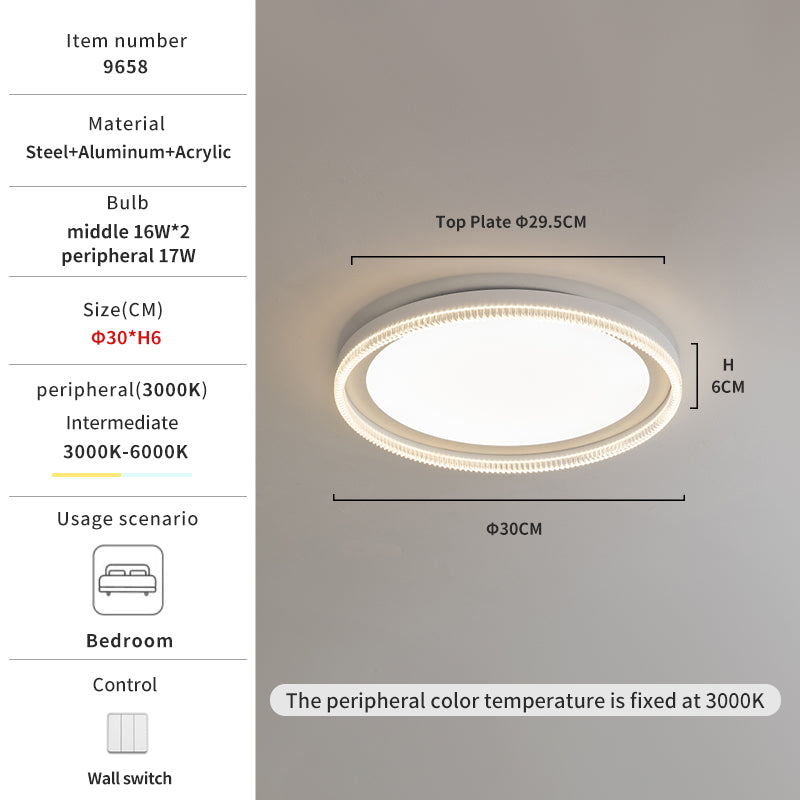 30cm modern minimalist ceiling light