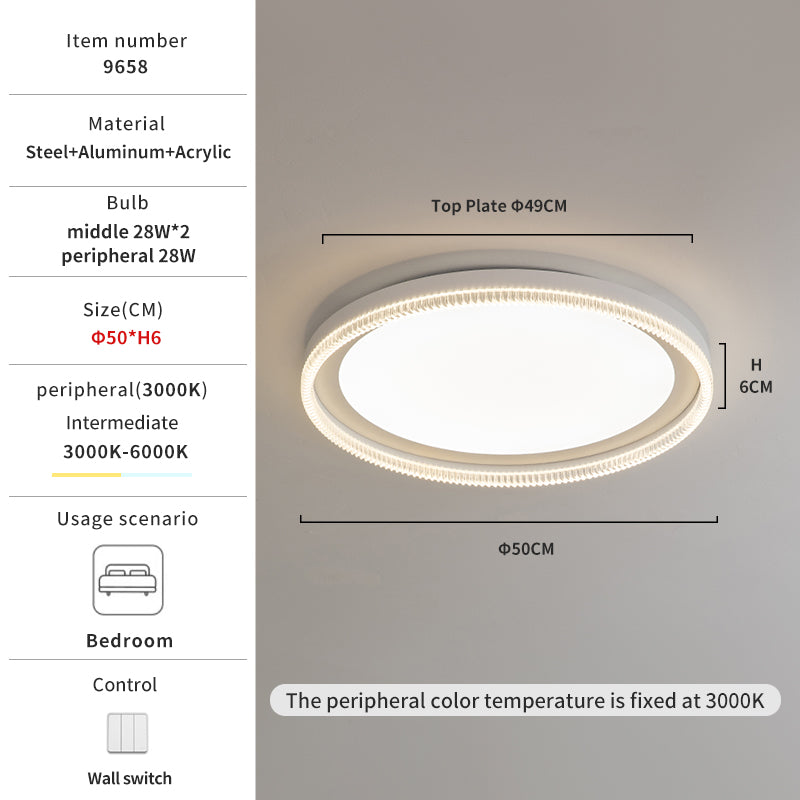 50cm modern minimalist ceiling light