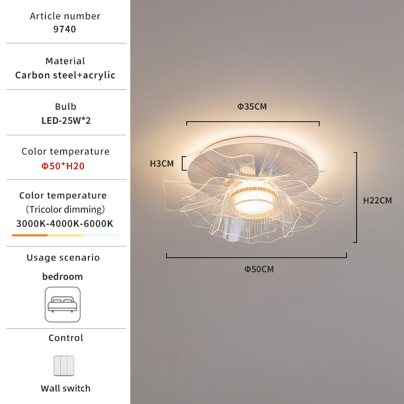 Flower-shaped dining chandelier specs