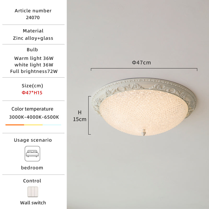 47cm French style ceiling light