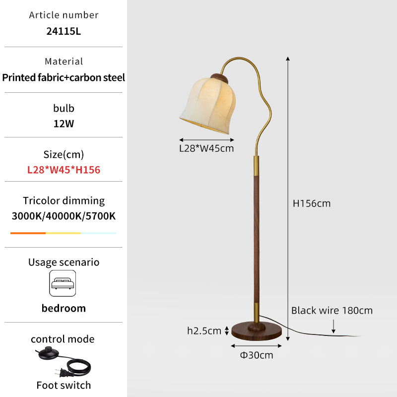 Classic floor lamp, 156cm high