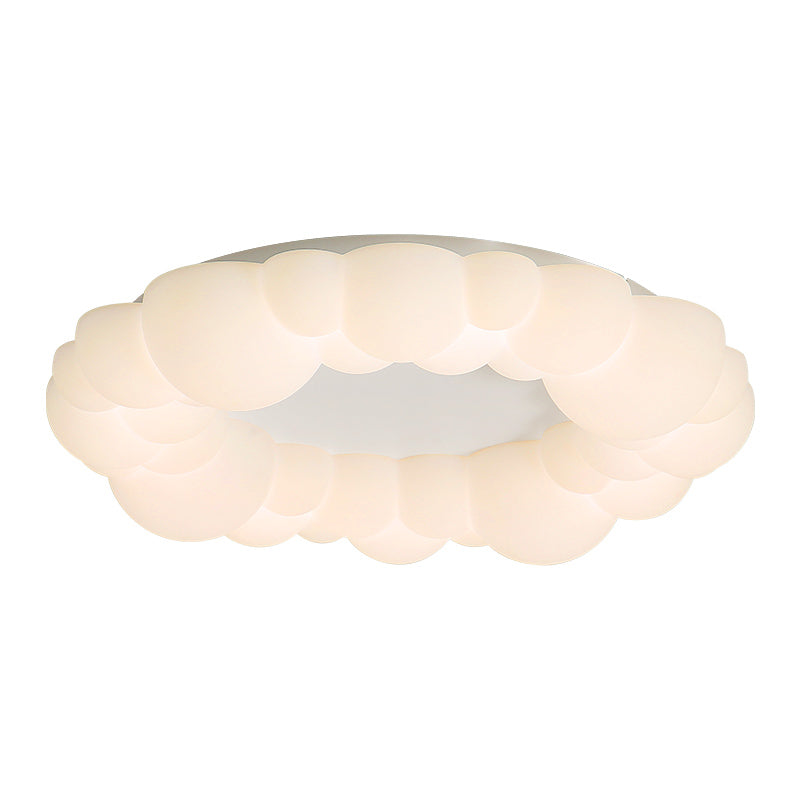 Cream White Cloud Shape LED Ceiling Light no.9434