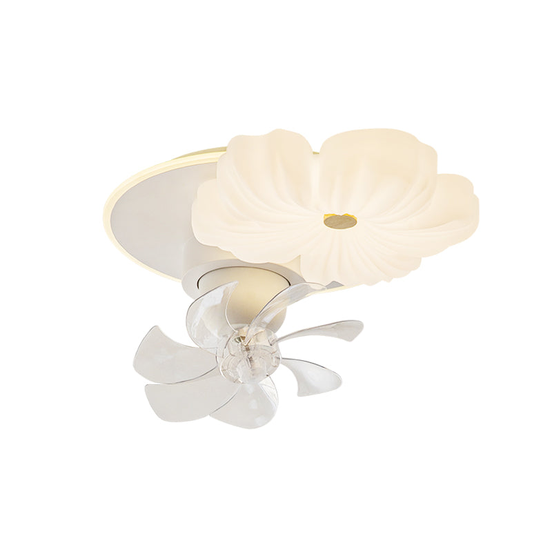 Modern Flower LED Ceiling Fan With Remote no.9670