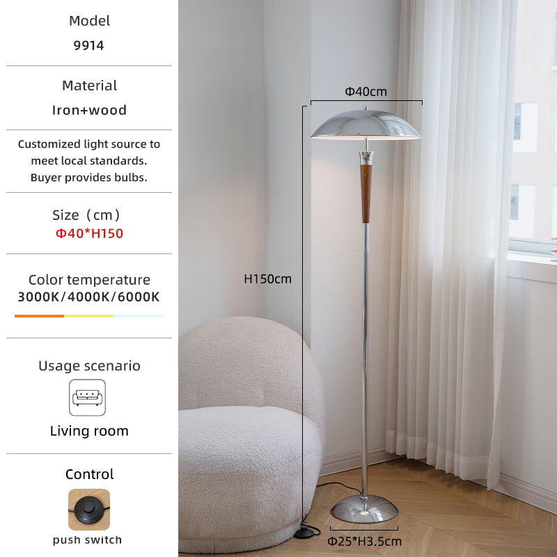 Adjustable modern retro floor lamp