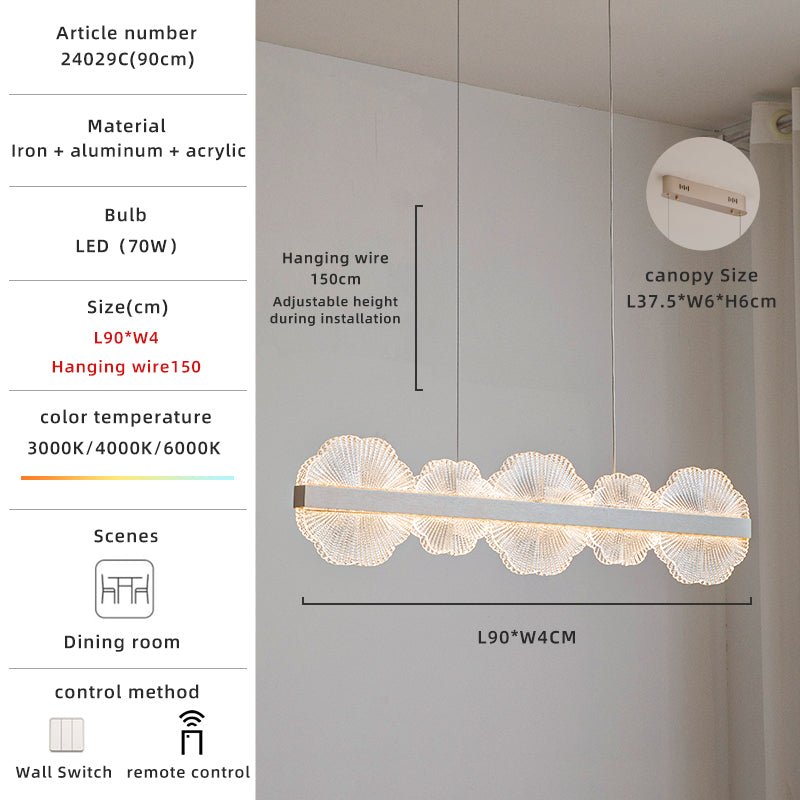 Brushed Gold Aluminum LED Ring Pendant Light Chandelier no.24032