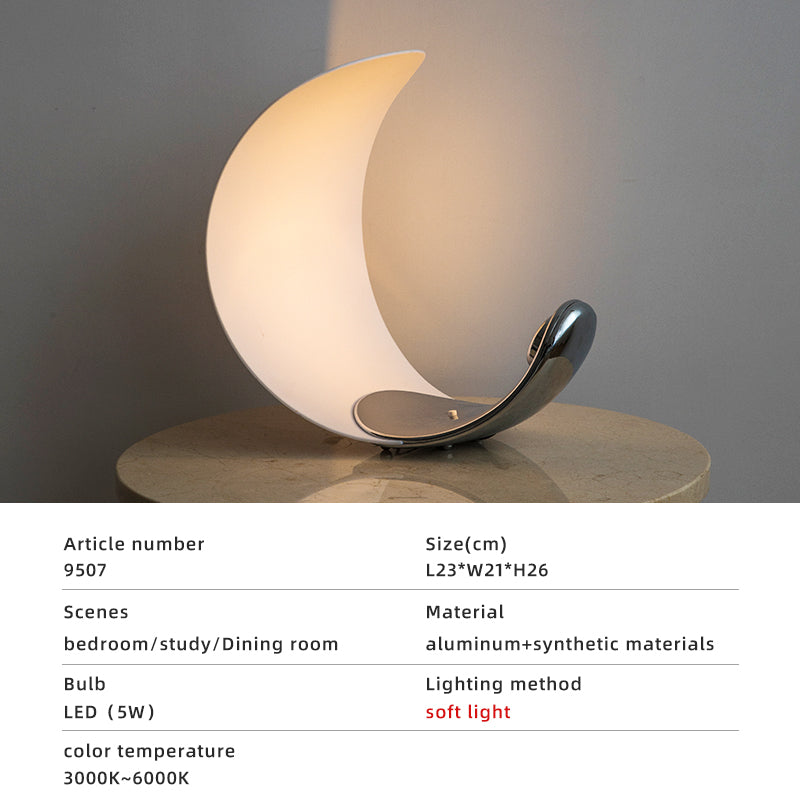 Moon desk lamp size guide