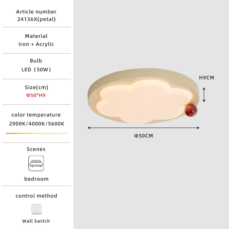 Petal ceiling light specs