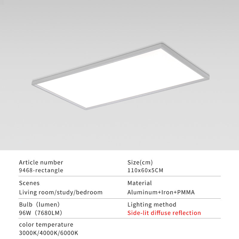 Rectangular Ceiling Light - Large