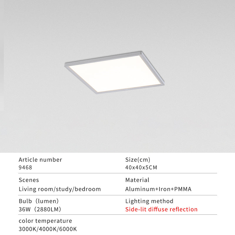 Modern Square Ceiling Light - Small