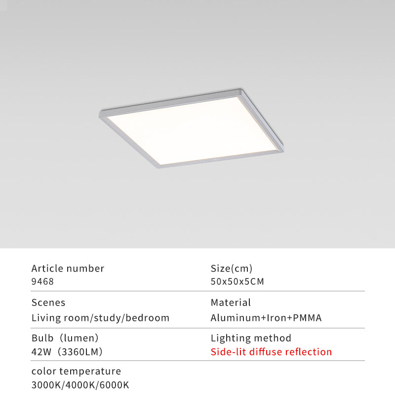 Modern Square Ceiling Light - Medium