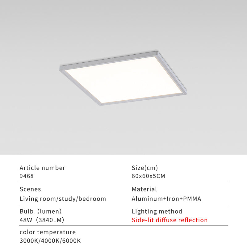 Modern Square Ceiling Light - Large