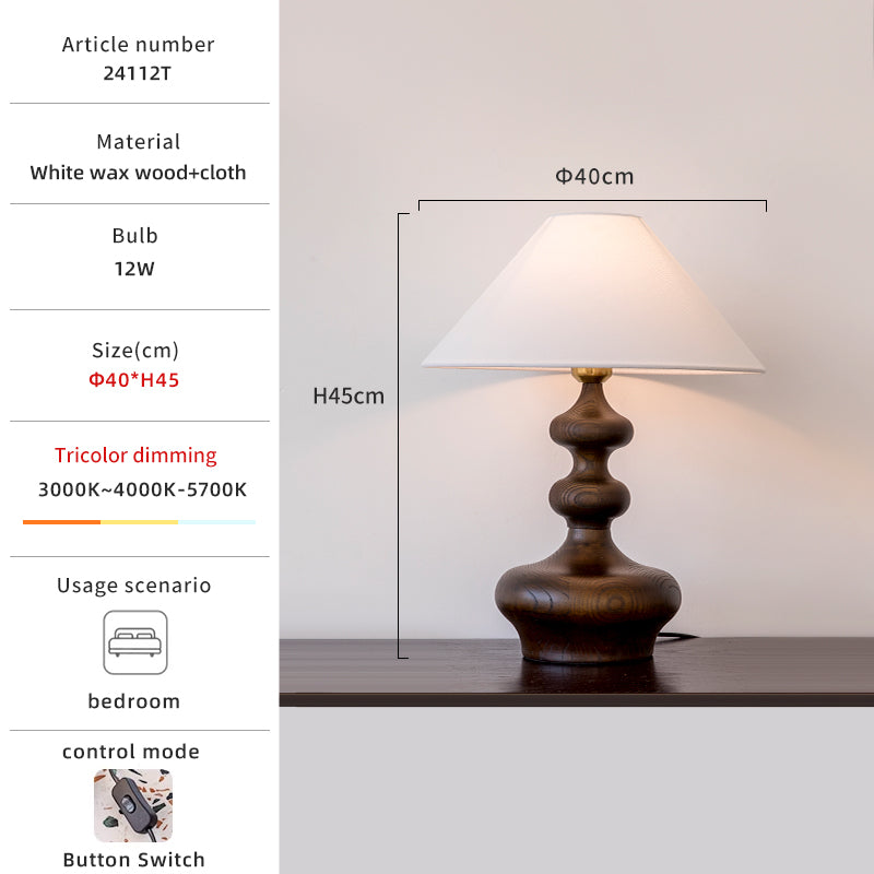 Tricolor dimming table lamp