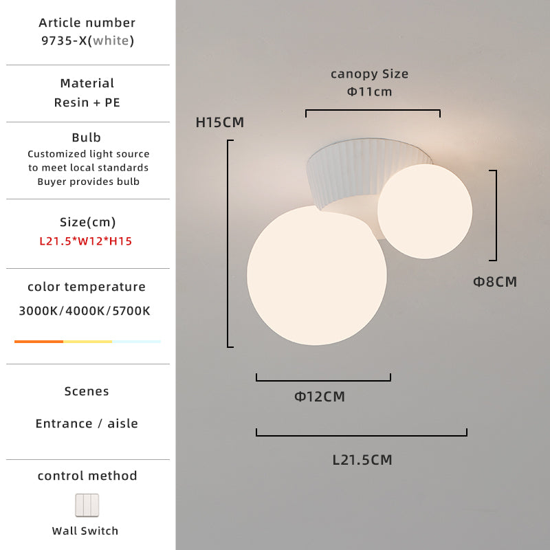 coffee cactus ceiling light specs.